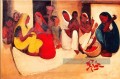 Amrita Sher Gil Village scène 1938 Indienne